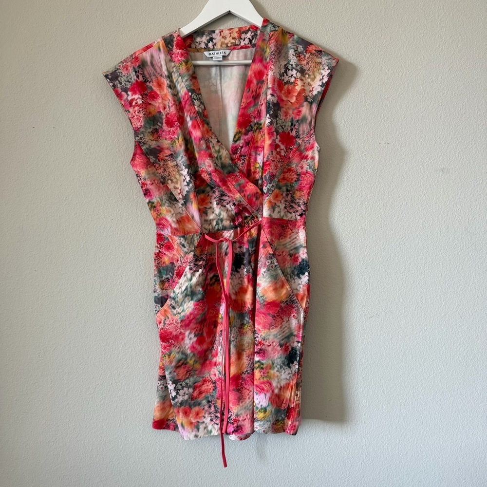 Athleta Marlow Romper is a sleeveless, floral-print playsuit - Picture 3 of 9